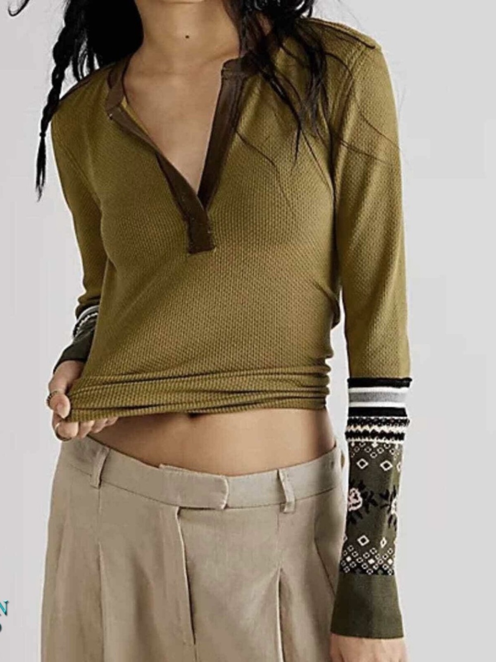 Free People Mikah Layering Cuff Top